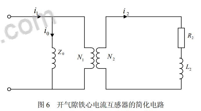 鐵芯開氣隙電流互感器暫態特性仿真（下）